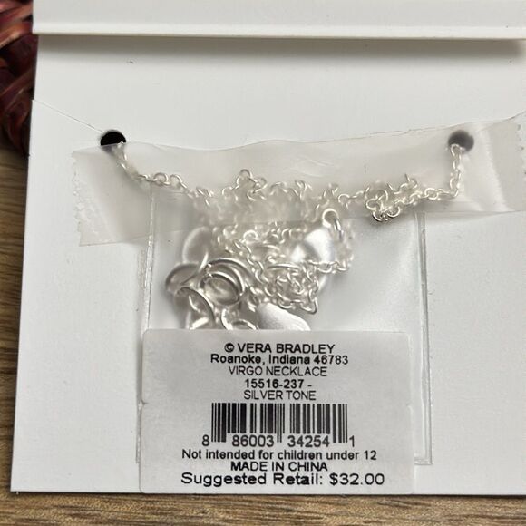Vera Bradley Virgo Zodiac Necklace NWT - Picture 4 of 5